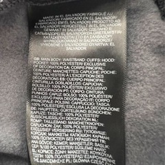 ノースフェイス メンズ パーカー 裏起毛 グレー Mの画像