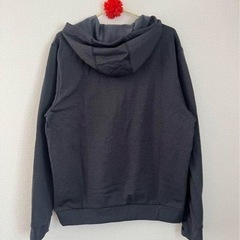 ノースフェイス メンズ パーカー 裏起毛 グレー Mの画像