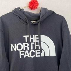 ノースフェイス メンズ パーカー 裏起毛 グレー Mの画像