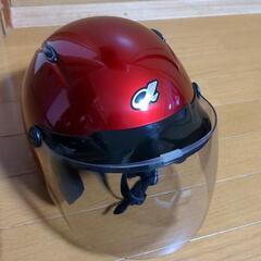 赤いヘルメット　SEMI　JET　M-204　