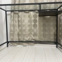 ガラス長机