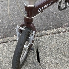 ルノー折り畳み自転車14インチの画像
