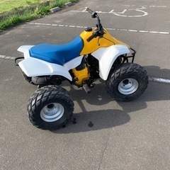 SUZUKI LT80 四輪バギー 始動・走行OK　スズキの画像