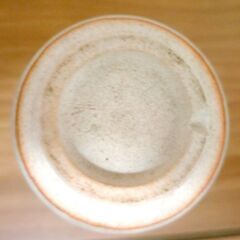 【中古】萩焼湯呑1客と薬味入れセットの画像