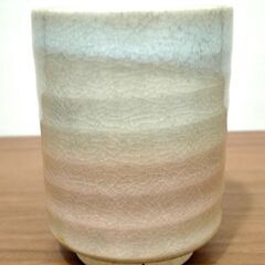 【中古】萩焼湯呑1客と薬味入れセットの画像