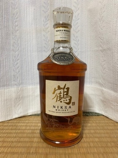 ニッカウィスキー　鶴　スリムボトル