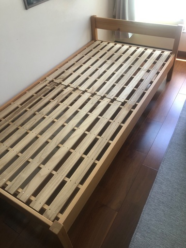 ジン様取引中【値下げ可能ご相談ください】MUJI無印良品　木製ベット