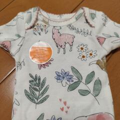 低出生体重児用ロンパース２枚組　Carter’sの画像