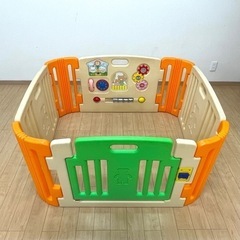 レトロなベビーサークル　子供用品 ベビー用品 安全、保護グッズ