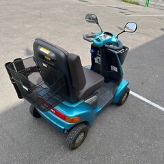 スズキ セニアカー 青系 電動カート シルバーカー シニアカー