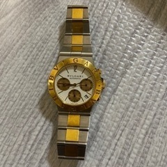 ブルガリ　BVLGARI CH35SG  ディアゴノ　K18コンビ　クロノグラフ