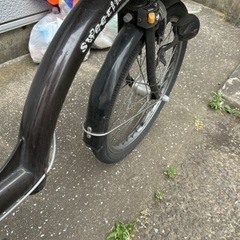 中古　子供乗せ自転車の画像