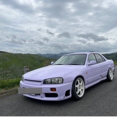 hr34 スカイライン　5速mt rb25 ドリ車