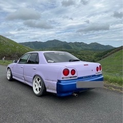 hr34 スカイライン　5速mt rb25 ドリ車の画像