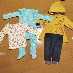 3-6ヶ月用　新品ベビー服4枚セット