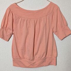 ギャザーカットソー(レディース)