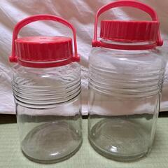 梅酒の瓶　2点セット