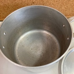 両手鍋 アルミ製 寸胴鍋 業務用　無垢　厨房機器 厨房器具 鍋　生活雑貨 調理器具 鍋、グリルの画像