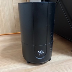 超音波加湿器　モダンデコ　黒