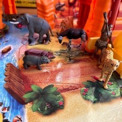 アニア　マウンテンアイランド　ライオンバス　フィギュアセットの画像