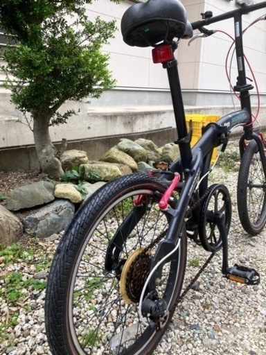 577、折りたたみ自転車20インチアルミフレーム
