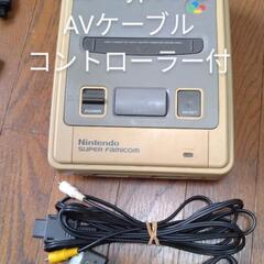 スーパーファミコン　TypeC化　コンデンサ交換済　コード・コン...
