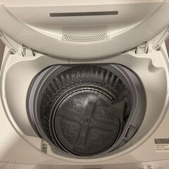 【決まりました】【美品】2020年製 SHARP 洗濯機 7.0kg ステンレス穴なし槽 ES-GE7D-Wの画像