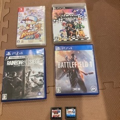 ソフト組み合わせ自由4本1100円　PS3、PS4、 Switch、DS 全部で9000円 の画像