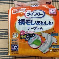 大人用紙おむつ　18枚入り4パックと開封済み2パックの画像