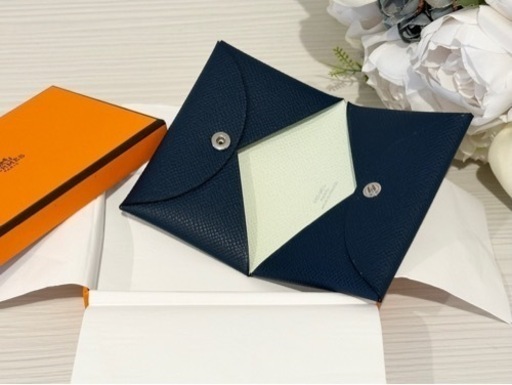 ◆新品未使用◆エルメス　B刻印　カルヴィカードケース　ヴェルソ