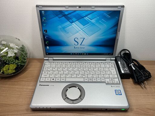 DVDモデル・極美品＞0476 軽量 Panasonic レッツノート CF-SZ6 8GB/SSD 256 /i5 office Win11