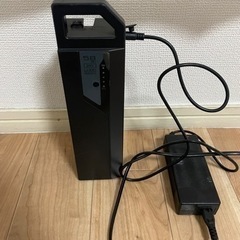 電動アシスト自転車　バッテリーと充電器