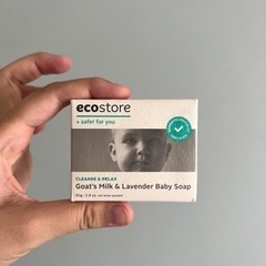 【新品未使用】エコストア石鹸＋ベビーパウダー