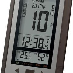 【新品未使用】電波時計