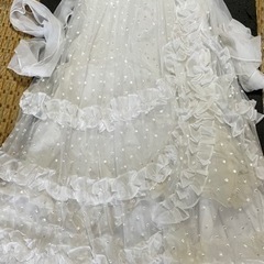 ウェディングドレス仮装用の画像