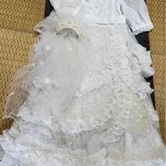 ウェディングドレス仮装用