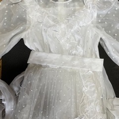 ウェディングドレス仮装用の画像
