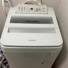 Panasonic 7キロ全自動洗濯機の画像