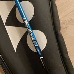 バドミントン ラケット 使用回数1回 （カバーセット）【即引渡可能】の画像