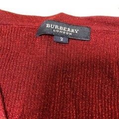 バーバリー フリル ニット カーディガン BURBERRY Burberryの画像