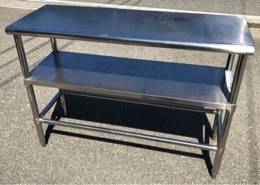 ⭐︎中古品　作業台　1200×450×850mm  厨房用品⭐︎