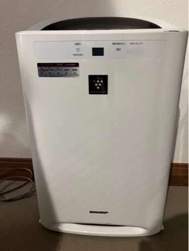 SHARP プラズマクラスター　加湿空気清浄機