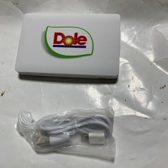 Dole ドールの非売品オリジナルモバイルバッテリー 新品未使用品の画像