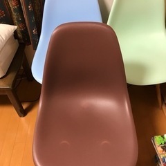 北欧風チェア(ブラウン
)の画像