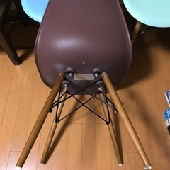 北欧風チェア(ブラウン
)の画像
