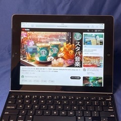 　受け渡し済Apple iPad MD522J/A 16GB 4世代　キーボード付属の画像