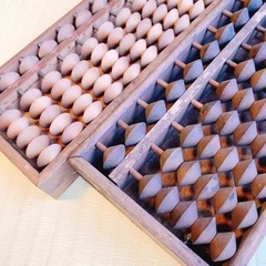 5玉そろばん　 アンティーク　
骨董品の画像