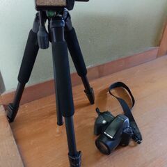 決まりました!!カメラと三脚