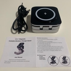 iPhone AppleWatch EarPods 3in1 充電器の画像