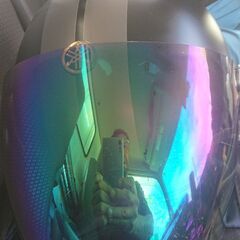 バイクヘルメットです。